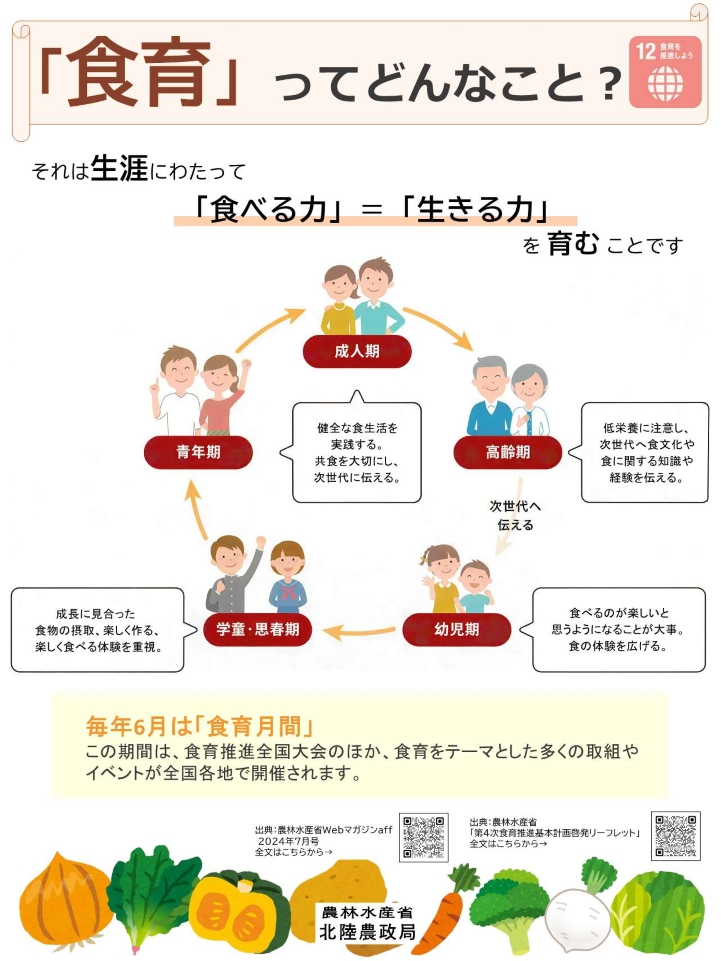 食育ってどんなこと？