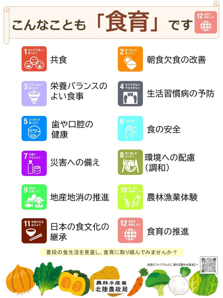 こんなことも食育です