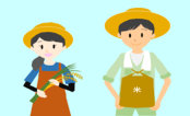 農家のイラスト