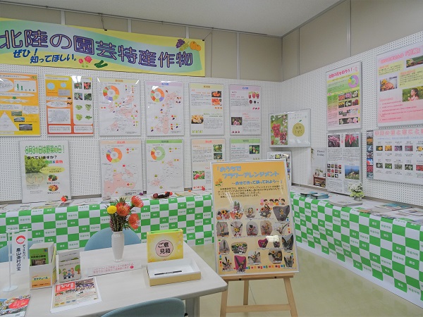「消費者の部屋」での展示風景