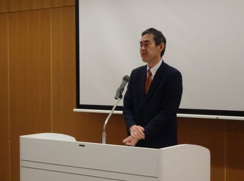 川合局長による開会挨拶
