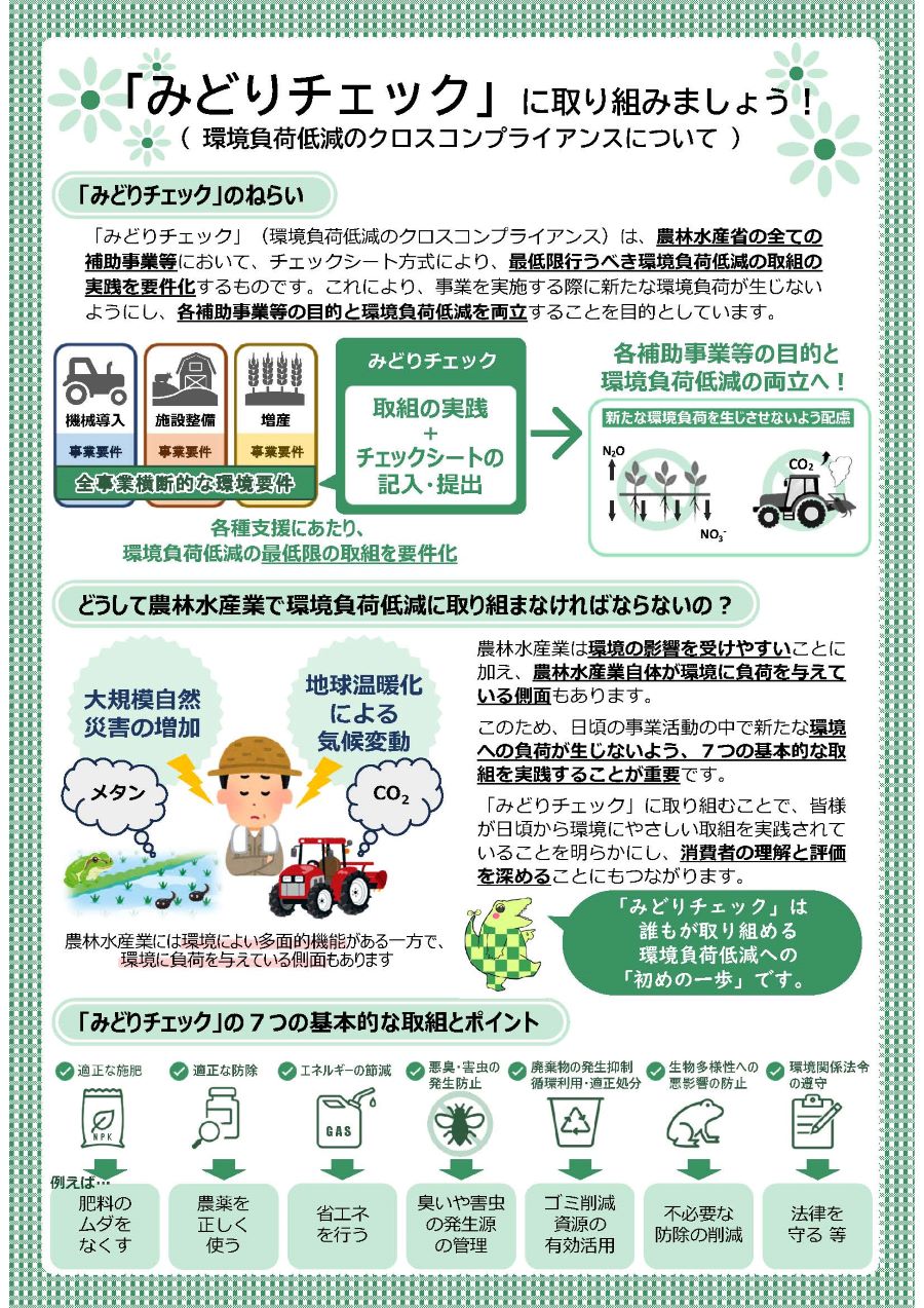 みどりチェック1