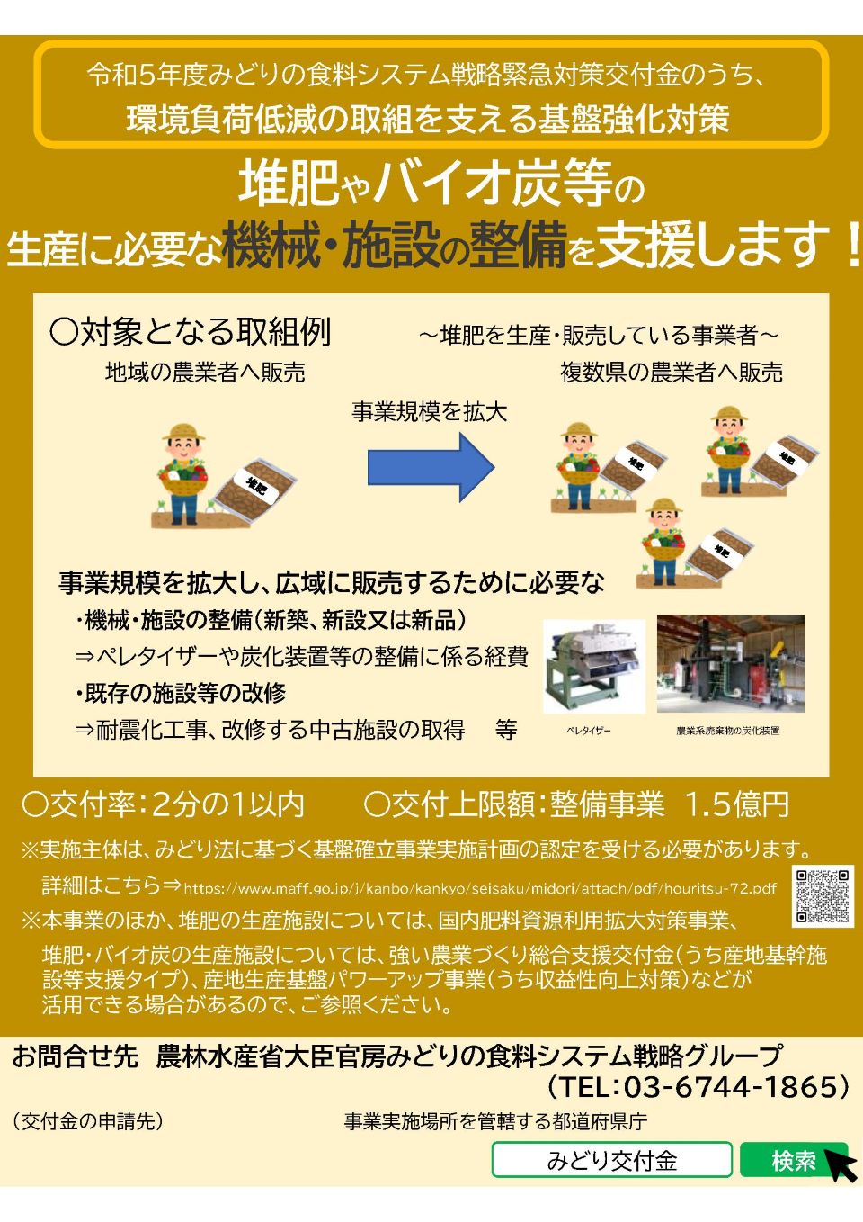 資材の生産販売（ハード）