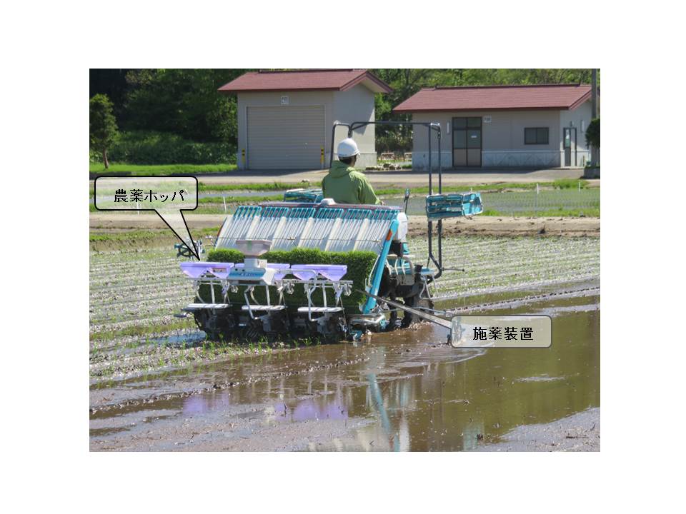 装置の使用の様子