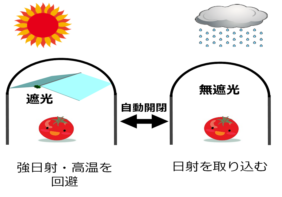 「自動調光システム」のイメージ