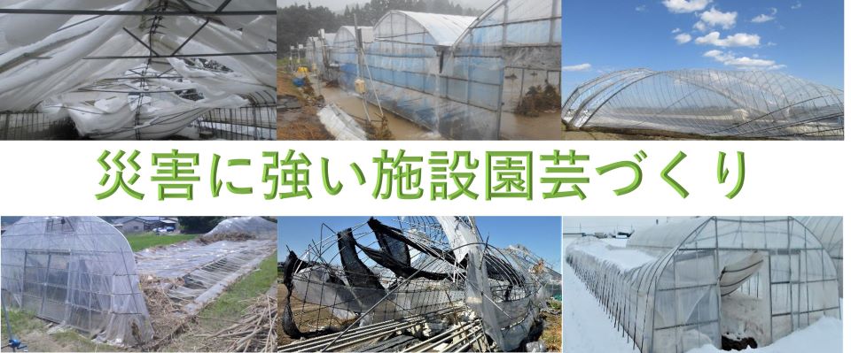 災害に強い施設園芸づくりバナー
