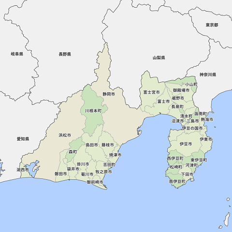 静岡県_地図