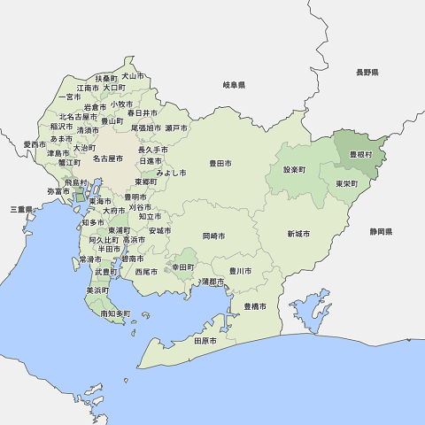 愛知県_地図