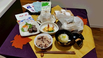 料理、商品の画像