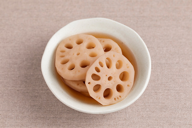 れんこんの煮物