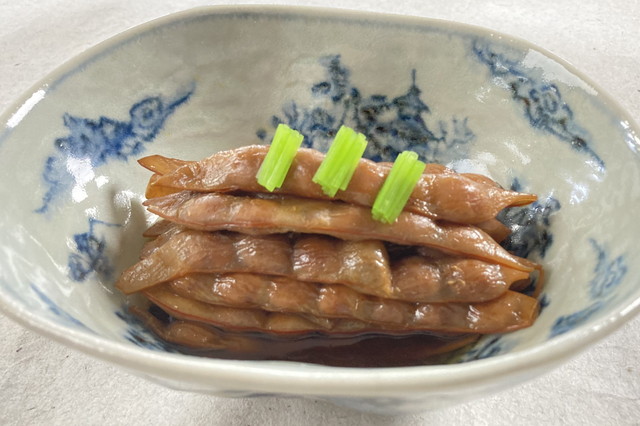 桑の木豆煮