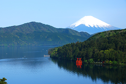 豊かな森林と山を背にした自然にあふれる地域