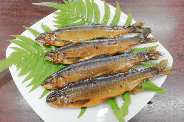 焼鮎の甘露煮