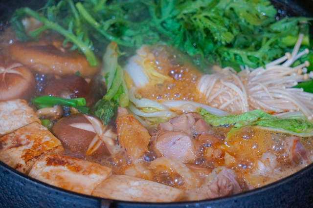 かしわのすき焼き