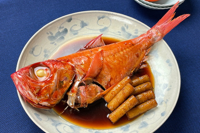 金目の煮付け