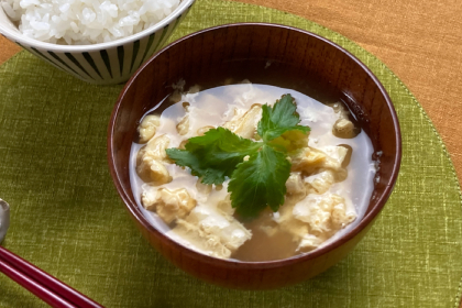 干瓢の卵とじ