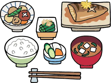サバ味噌煮の定食
