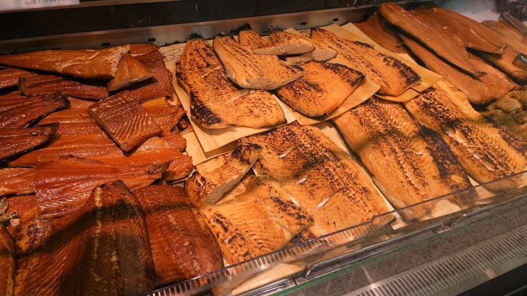 Smoked salmon