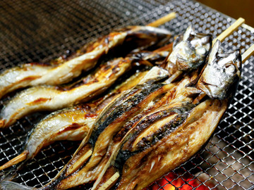Hamayaki Mackerel, Whole Grilled Mackerel