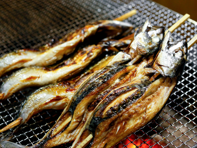 浜焼きさば、丸焼きさば