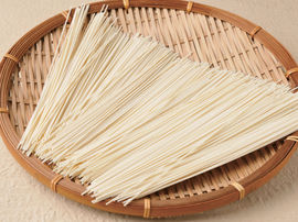 三輪そうめん、手延べそうめん