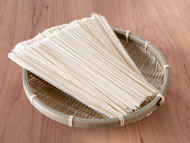 三輪そうめん、手延べそうめん