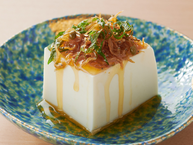 ちりめん冷奴