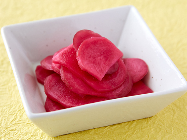 緋のかぶら漬け