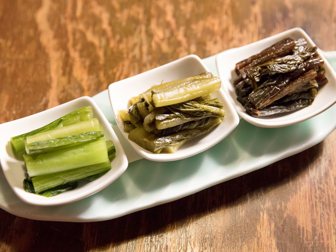 野沢菜漬け