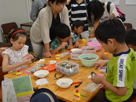 真珠のドアプレートの作成