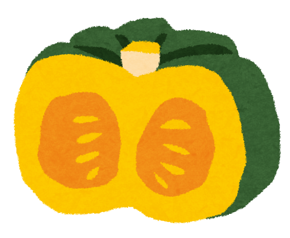 かぼちゃのイラスト