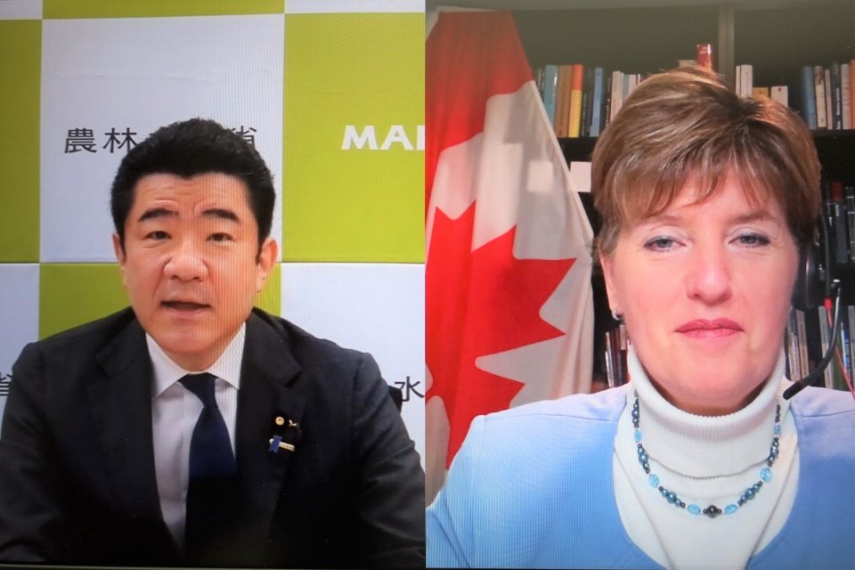 カナダ農業・農産食料大臣との会談