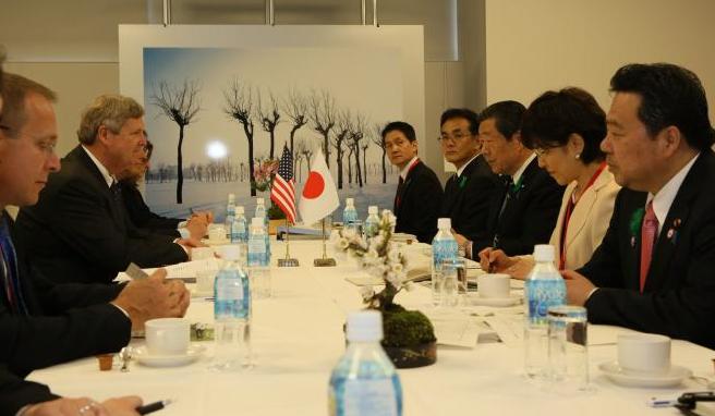 米国との二国間会談