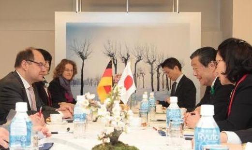 ドイツとの二国間会談