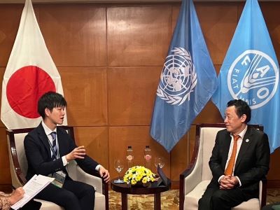 FAOとのバイ会談