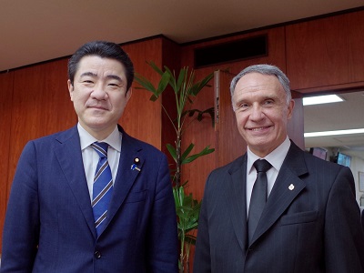アルゼンチン大使との会談の写真1