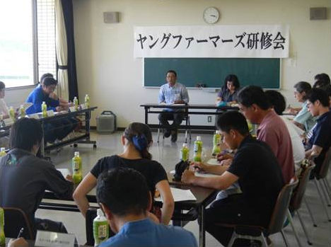 新規就農者の研修会（鹿児島県）
