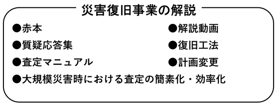 災害復旧事業の解説