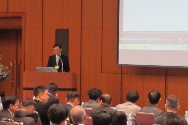 青山次長による挨拶