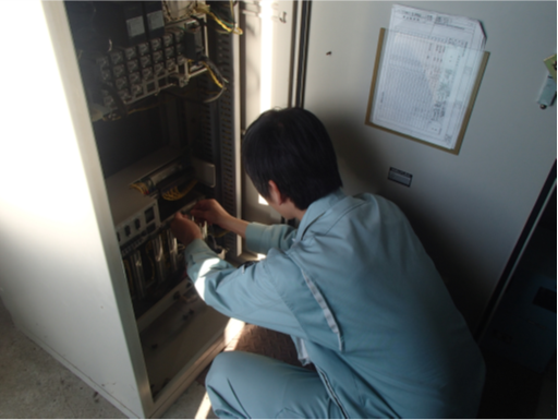管理機器の点検