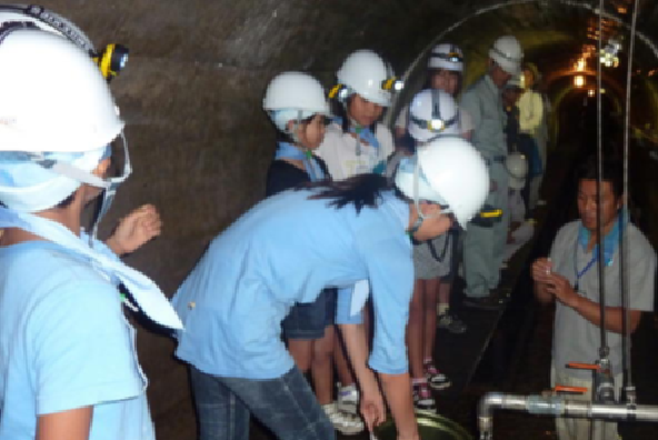 北山ダム監査廊探検隊