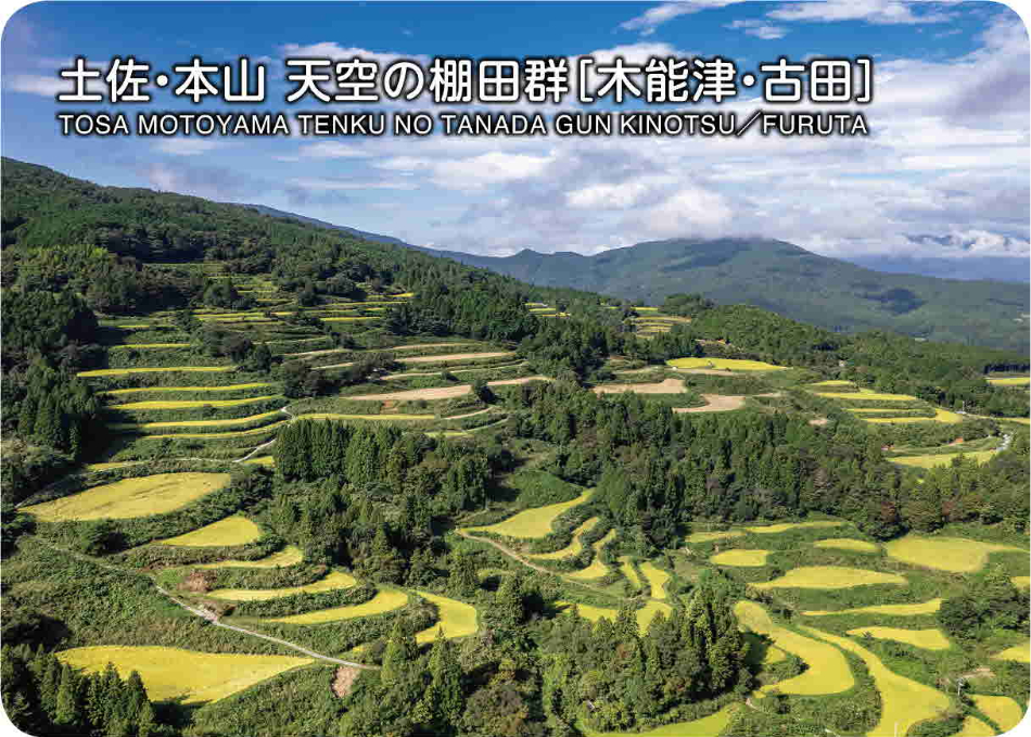 土佐・本山天空の棚田郡➀（木能津/古田）
