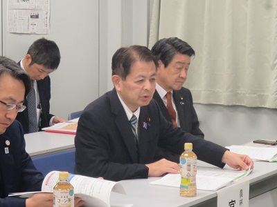 北海道子実コーン組合と意見交換を行う 宮下農林水産大臣