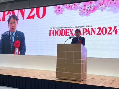 3月5日 「FOODEX JAPAN 2024」への出席