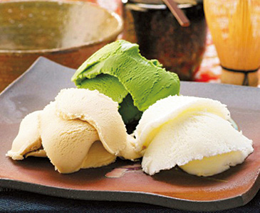 ジェラート(番茶/玄米茶/抹茶＆玉露）