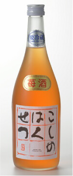 「苺酒」（越後一宮彌彦神社御神酒蔵弥彦酒造）