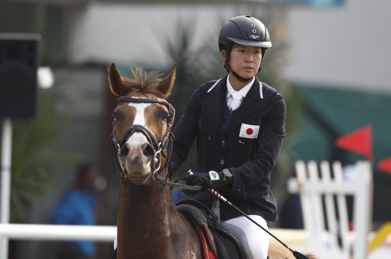 高宮(朝長)なつ美さん(近代五種日本代表)