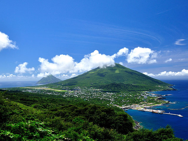 写真:八丈町の風景
