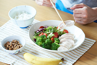 写真:食事