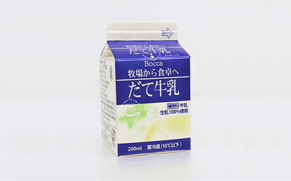 写真:だて牛乳 紙パック